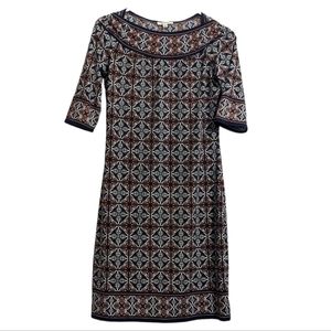 Max Studio Pattern Midi Dress S